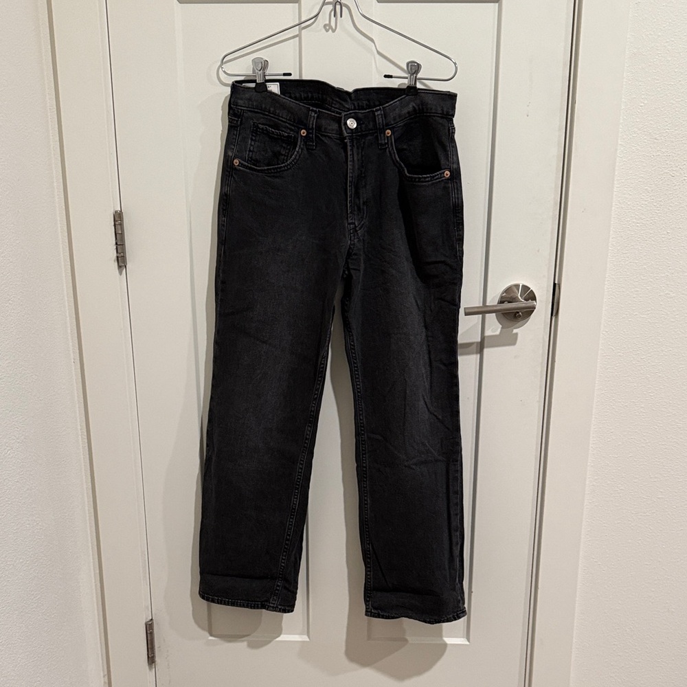 GAP Women’s 90s Loose Mid Rise size 6 Petite Black